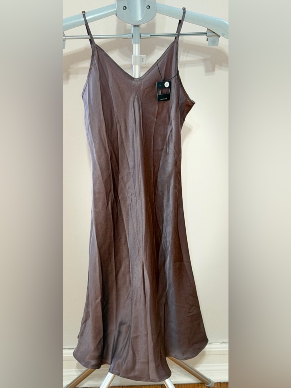 Silksilky 100% Silk Slip Dress Xs — image 3 of 6